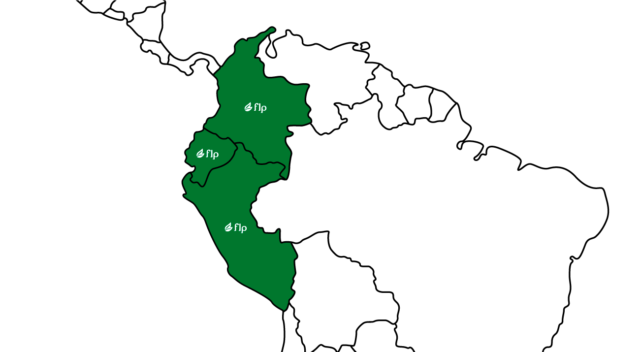 Freshkita.co | Países donde está FLP