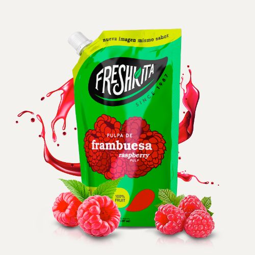 Freshkita por FLP | Frutas frescas procesadas | Pulpa de Frambuesa