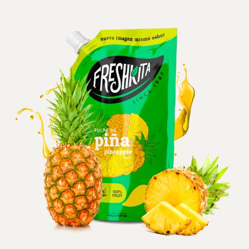 Freshkita por FLP | Frutas frescas procesadas | Pulpa de Piña